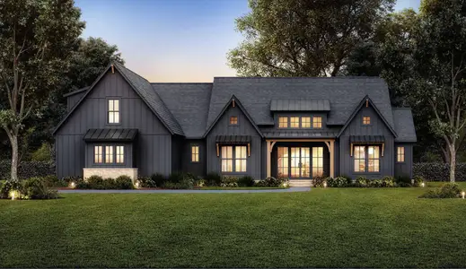 New construction Single-Family house 3008 Pine Rd, Poolville, TX 76487 plan Sutton - image