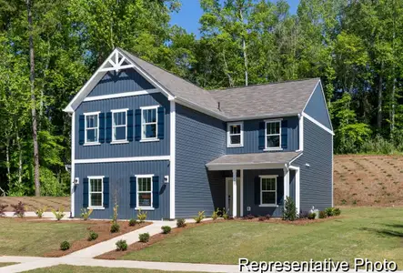 New construction Single-Family house 1108 Alyssa Oaks Dr, Lowell, NC 28098 The Reeves- photo 0