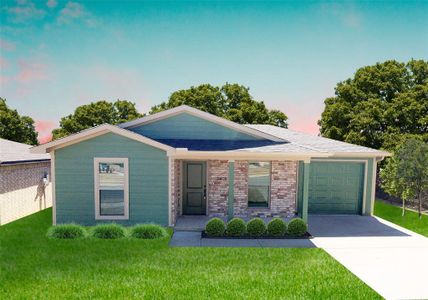 New construction Single-Family house 2408 Miller St, Denison, TX 75020 The Dales- photo 0