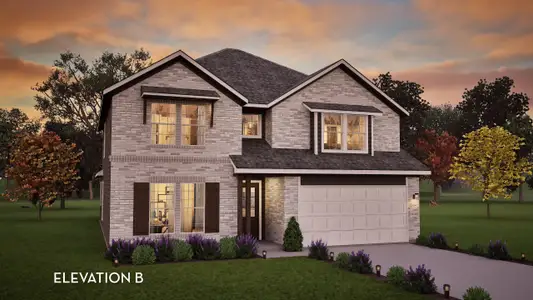 New construction Single-Family house Castroville, TX 78009 plan Southfork - image 2