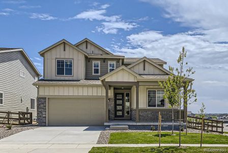 New construction Single-Family house 12864 Pinnacle, Firestone, CO 80504 Artisan Three- photo 0