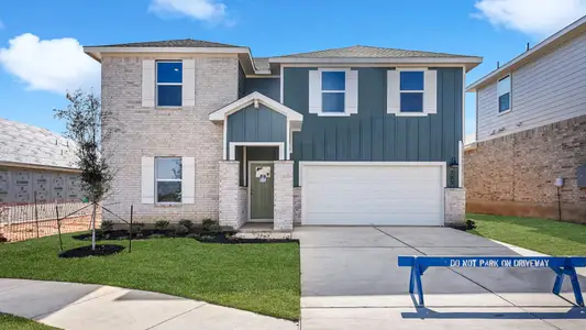 New construction Single-Family house 205 Rock Springs Dr, Marble Falls, TX 78654 plan The Quincy - image