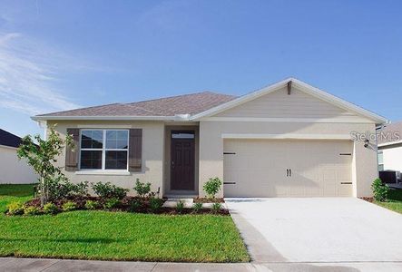 New construction Single-Family house 1542 Wax Myrtle Way, Haines City, FL 33844 CALI- photo 0