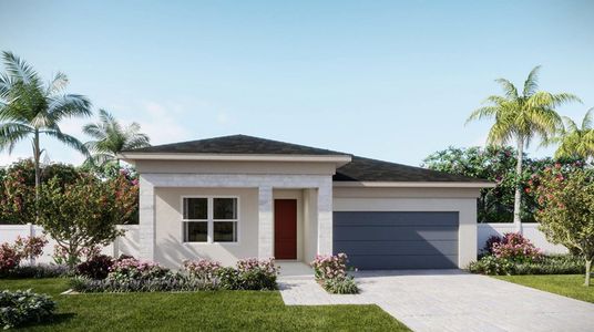 New construction Single-Family house 1974 Wandering Willow Way, Loxahatchee, FL 33470 Daisy- photo 0