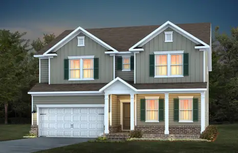 New construction Single-Family house 421 Grange Farm Pl, Raleigh, NC 27603 plan Mitchell - image