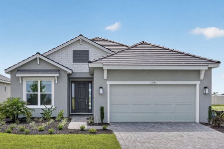 New construction Single-Family house 13640 Fletcher Dr, Palmetto, FL 34221 plan Marino - image