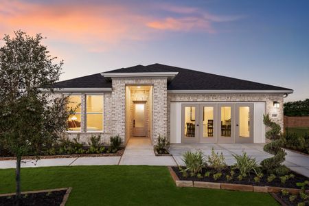 New construction Single-Family house 1323 N Yellow Rose Ct, Tomball, TX 77375 plan Hoyt - image