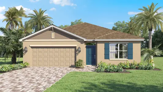 New construction Single-Family house 9132 Venetian Sq, Vero Beach, FL 32966 plan Cali - image