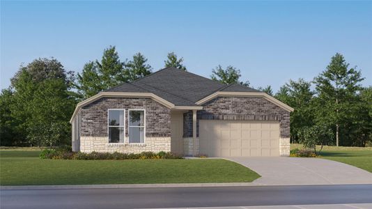 New construction Single-Family house 116 Brabham Lp, Hutto, TX 78634 - image