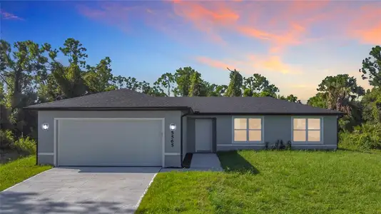 New construction Single-Family house 3067 Quarter St, North Port, FL 34288 - image