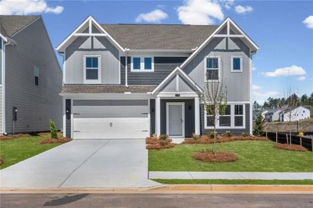 New construction Single-Family house 158 Warrior Ct, Hoschton, GA 30548 plan Jensen - image