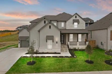New construction Single-Family house 1432 Jolie Rose Bnd, Leander, TX 78641 plan Huxley - image