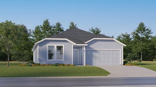 New construction Single-Family house 308 Heavenly Wy, Bertram, TX 78605 plan Elton - image