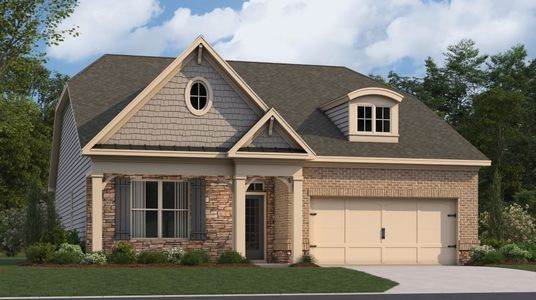 New construction Single-Family house 193 Hickory Bluffs Pkwy, Canton, GA 30114 Camden- photo 0