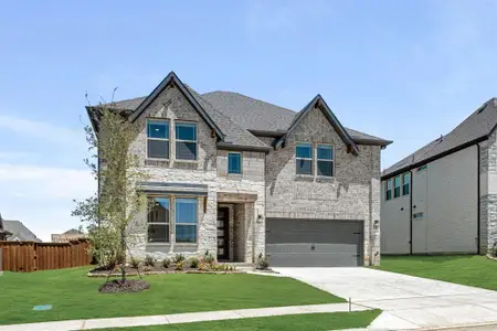 New construction Single-Family house 14550 Elion Ct, Pilot Point, TX 75009 plan Rose II - image