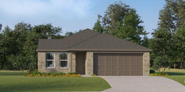 New construction Single-Family house 21155 Vercelli Street, New Caney, TX 77357 Pearce- photo 0