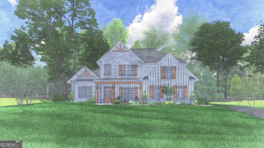 New construction Single-Family house 1344 Teagle Rd, Forsyth, GA 31029 Oakwood- photo 0