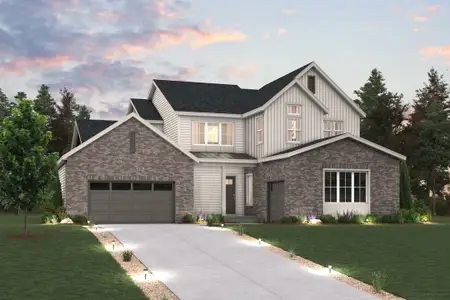 New construction Single-Family house 10710 By Appointment, Parker, CO 80138 plan Windsor - image
