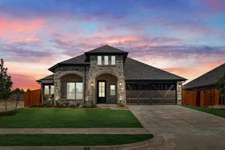 New construction Single-Family house 3449 Nightingale Ln, Midlothian, TX 76065 plan Carolina - image
