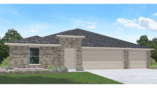 New construction Single-Family house 205 Blanco Ln, Dayton, TX 77535 plan Maverick - image