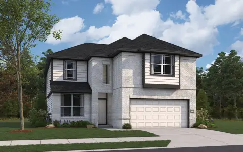 New construction Single-Family house 15949 Cy Young Ct, Splendora, TX 77372 plan Hamilton - image