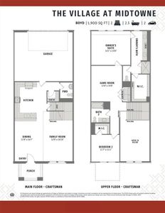 Whether you are just starting out or right sizing, our Boyd floor plan is the perfect home for you!