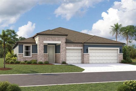 New construction Single-Family house 9246 Deep Horizon Lp, Parrish, FL 34219 plan Gulf Stream - image