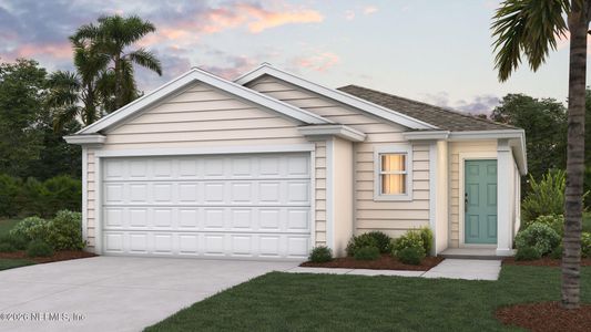 New construction Single-Family house 1370 Little Heron Pl, Green Cove Springs, FL 32043 plan Allex+ - image