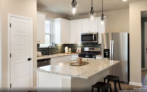 New construction Single-Family house 10548 Briceway Bay, San Antonio, TX 78254 Bastrop- photo 0