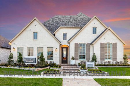 New construction Single-Family house 2824 La Paloma, Sherman, TX 75092 plan Canterbury G Plan - image