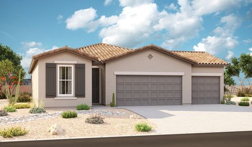 New construction Single-Family house 2070 E Brooklyn Dr, Casa Grande, AZ 85122 Sunstone- photo 2 2