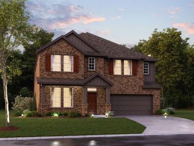 New construction Single-Family house 3605 Whisperwood Road, Denton, TX 76210 Frontier - Reserve Series- photo 0