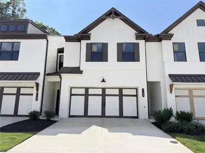 New construction Townhouse house 4186 Millstone Park Ln, Gainesville, GA 30504 plan Durham - image