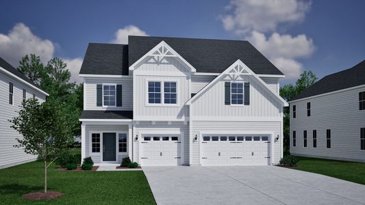 New construction Single-Family house 658 Heart Pine Ave, Wilmington, NC 28411 plan Warwick II - image
