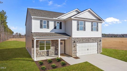 New construction Single-Family house 4106 Edsel Dr, Bailey, NC 27807 plan Galen - image