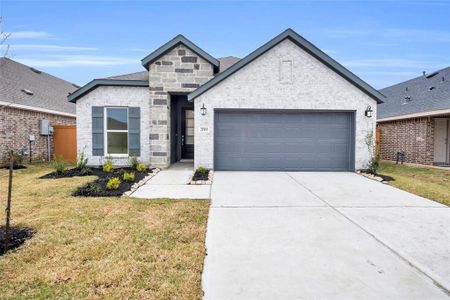 New construction Single-Family house 21456 Montecagnano Ave, New Caney, TX 77357 Beckham- photo 0 0