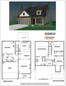 New construction Single-Family house 2401 Aukerman Trace, Hampton, GA 30228 Indigo- photo 0