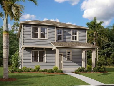 New construction Single-Family house 2390 Broadbrook Drive, Saint Cloud, FL 34771 Taborfield Homeplan- photo 0