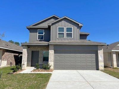 New construction Single-Family house 6051 Diamond Vista Ct, Spring, TX 77373 Hanna- photo 0