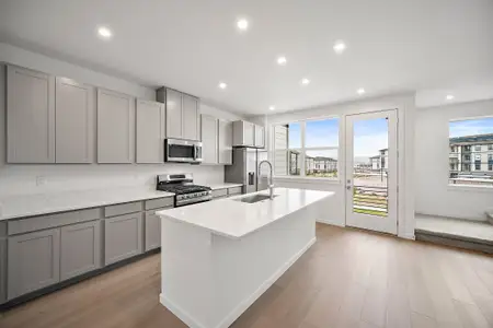 New construction Townhouse house 2240 Peridot Loop Hts, Colorado Springs, CO 80908 plan Nolan - image 6
