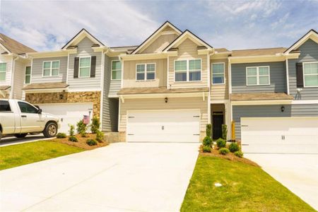 New construction Single-Family house 241 Deerberry Dr, Jasper, GA 30143 plan SUDBURY 24' TOWNHOME - image