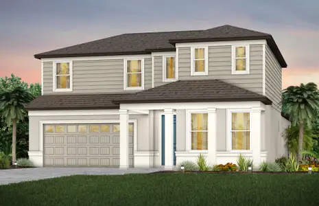 New construction Single-Family house 9943 Johnson Oaks Gln, Parrish, FL 34219 plan Coral Grand - image