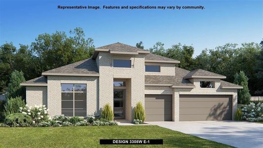 New construction Single-Family house 227 Wooded Rill Court, Willis, TX 77318 Design 3308W- photo 0