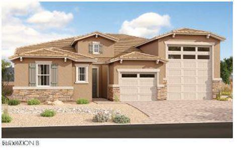 New construction Single-Family house 17590 W Blue Sky Drive, Surprise, AZ 85387 - photo 0