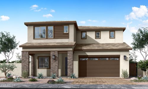New construction Single-Family house 1254 E Prescott St, Gilbert, AZ 85298 plan Willow Plan 40-9 - image
