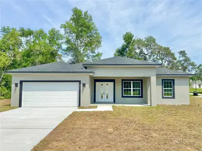 New construction Single-Family house 10333 N Halsey Wy, Citrus Springs, FL 34434 - image