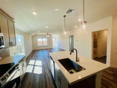 New construction Single-Family house 413 Red Wolf Dr, Jarrell, TX 76537 Landmark Series - Kimbell- photo 2 2