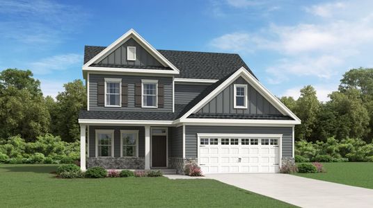 New construction Single-Family house 645 Cassa Clubhouse Wy, Knightdale, NC 27545 plan Mayflower III - image