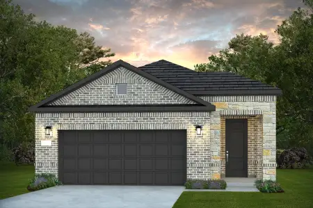 New construction Single-Family house 190 Frontera Dr, Bastrop, TX 78602 plan Hallmark - image