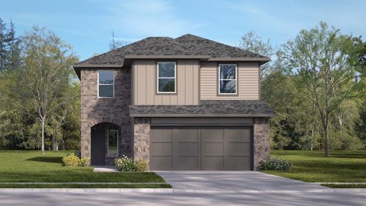 New construction Single-Family house 7714 Jeske Rd, Needville, TX 77461 plan Sally - X30S - image